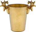 Ice Bucket Champagne Bucket Champagne Bucket Ice Buckets, Deer Head Stainless Steel Ice Pails Great for Home Bar, Chilling Beer Champagne and Wine Ice Bucket Beverage Tub (Color : 1)