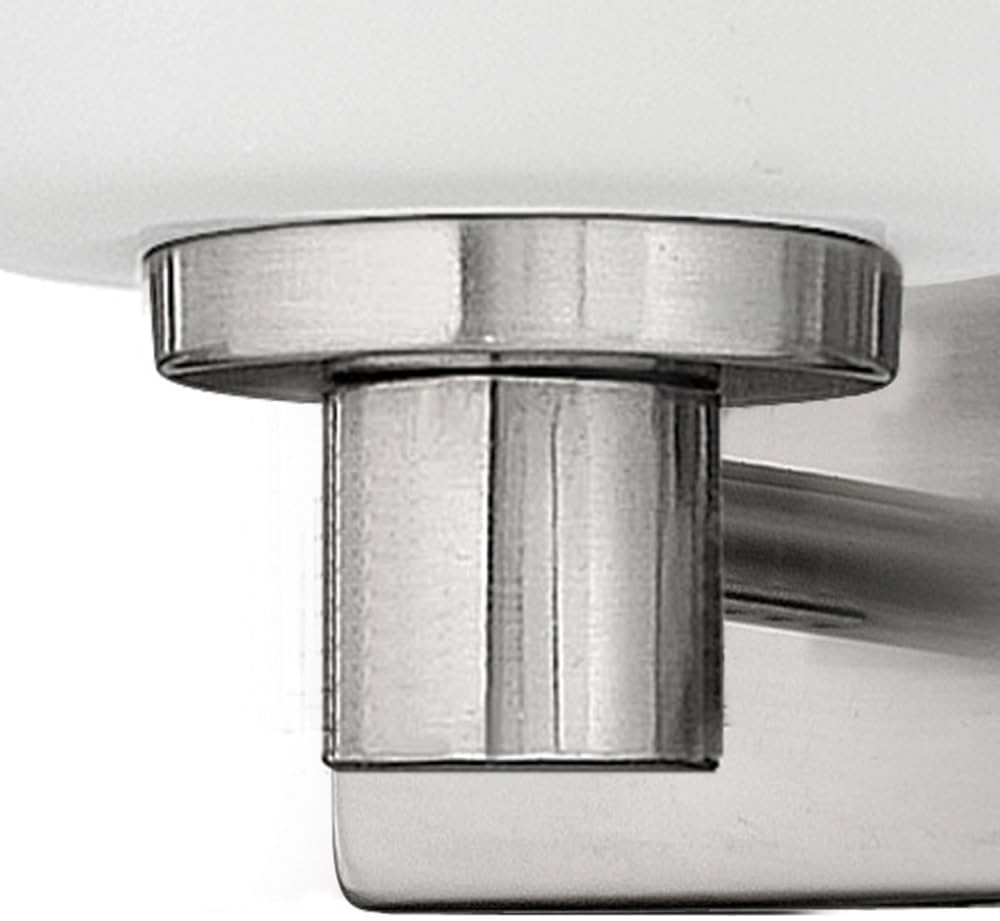 Hinkley Karlie Transitional One Light Bathroom Vanity Fixture, Brushed Nickel