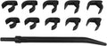 LTI TOOLS Sae Shockit Crows Foot Socket Wrench Set, Heavy Duty Industrial Hydraulic 11-Piece (LT1900)