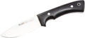 Muela RHINO-9M Fixed Blade Hunting Knife with Leather Sheath, 3-1/2', Black,Grey