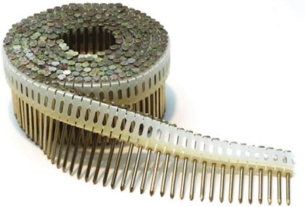 FASCO 24° Plastic Collated Framing Nails – 1-7/8' x .086 Galvanized Smooth Shank – Full Carton (CTN) – MP17888GE