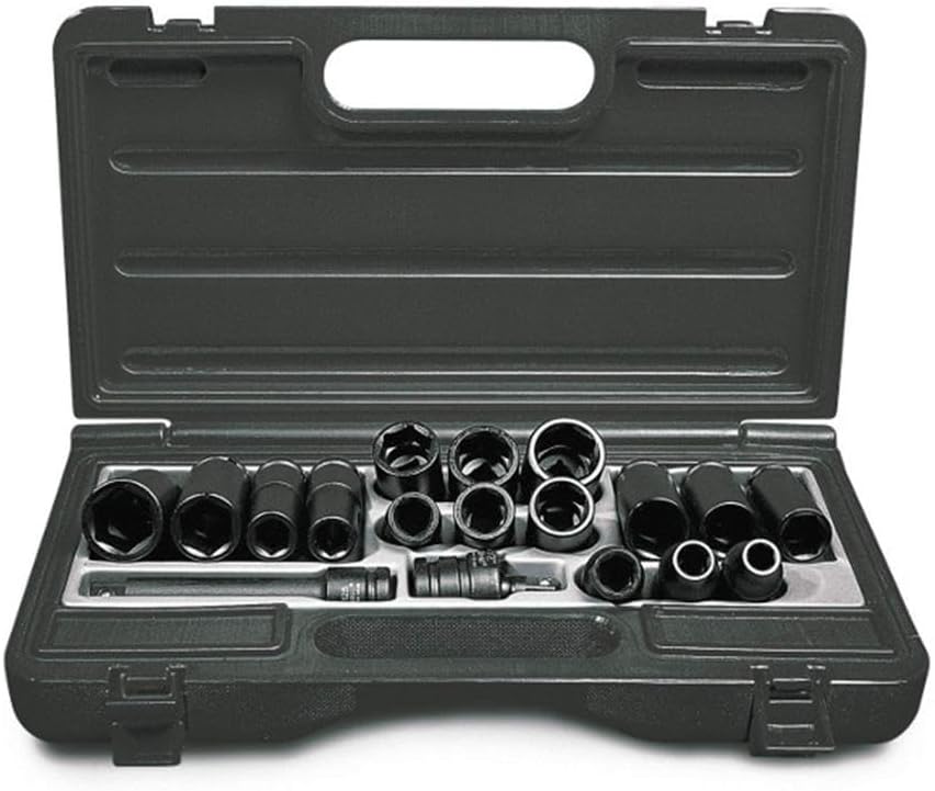 Ingersoll Rand SK4M14LN 1/2' Drive Metric Universal Impact Socket Set (14 Piece)