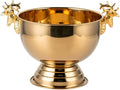 Ice Bucket Champagne Bucket Ice Buckets, Deer Head Stainless Steel Ice Pails Bar KTV Ice Wine Bucket Great for Home Bar Chilling Beer Champagne and Wine Ice Bucket Beverage Tub (Color : 1)
