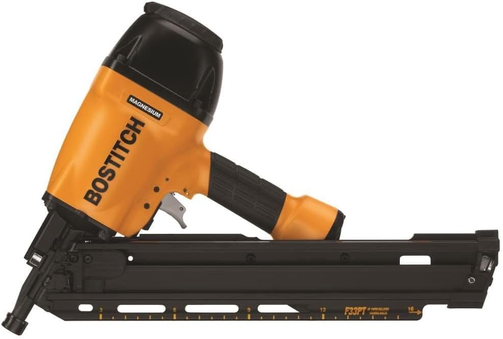 BOSTITCH Framing Nailer, 33-Degree Paper Tape (F33PT)