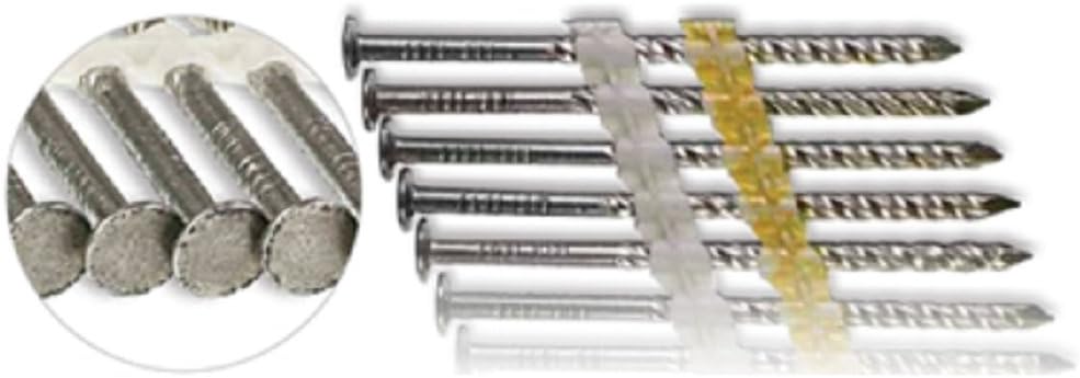 (4,000 Count) Simpson 316 Stainless T11A325CNB 3-1/4' x .120, 20-22 Degree Ring Shank Collated Nail