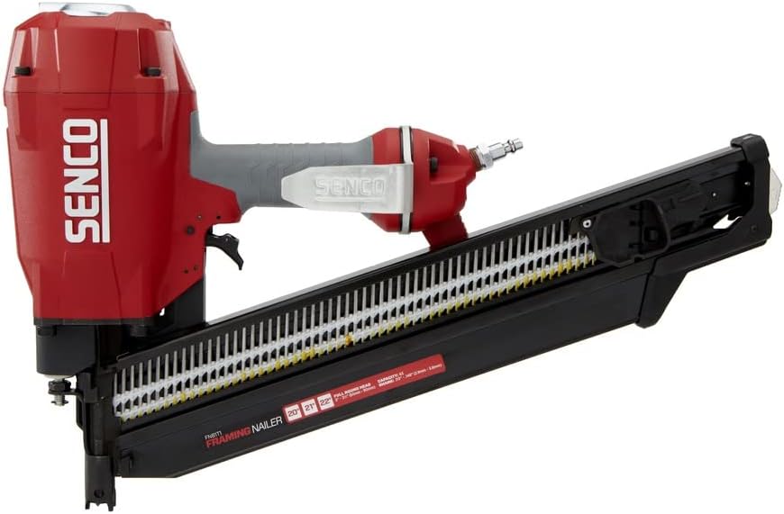 SENCO FN81T1 Pneumatic Framing Nailer, 21 Degree, 3-1/2 Inch Full Round Head