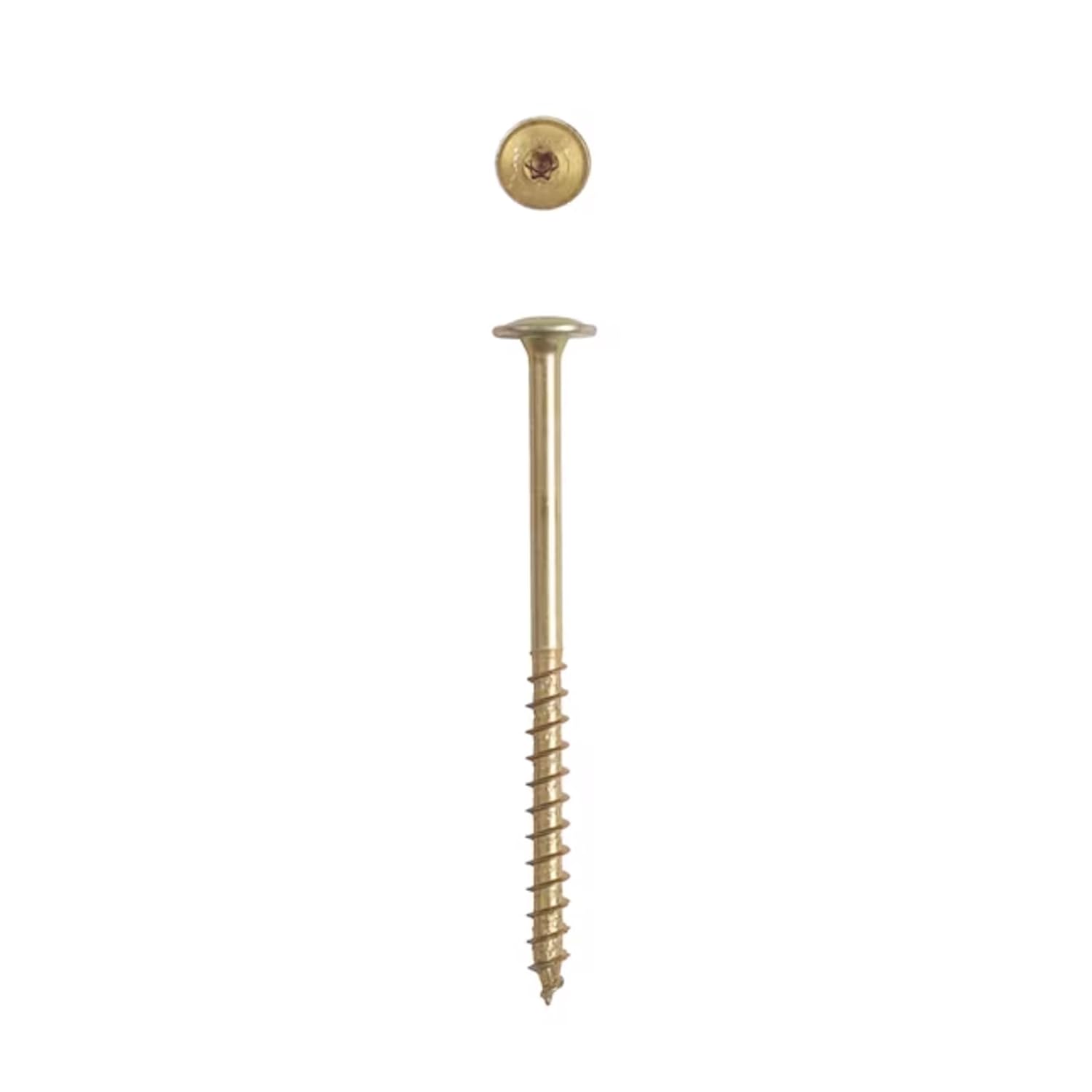 SPAX #10 x 3 Interior Wafer Head Cabinet Wood Screws Multi-Material Torx T-Star Plus (1000 EA) Bulk Pail Includes 2 Bits Washer Head Low Profile