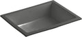 Kohler 2882-58 Verticyl® 19-3/4' rectangular undermount bathroom sink, Thunder Grey