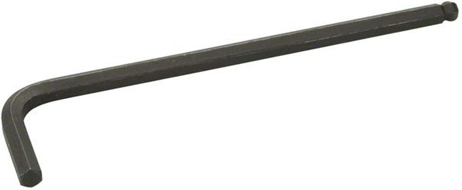 Bondhus 12960 4mm Ball End Hex Key L Wrench with ProGuard Finish and Long Arm (Pack of 100), 110mm