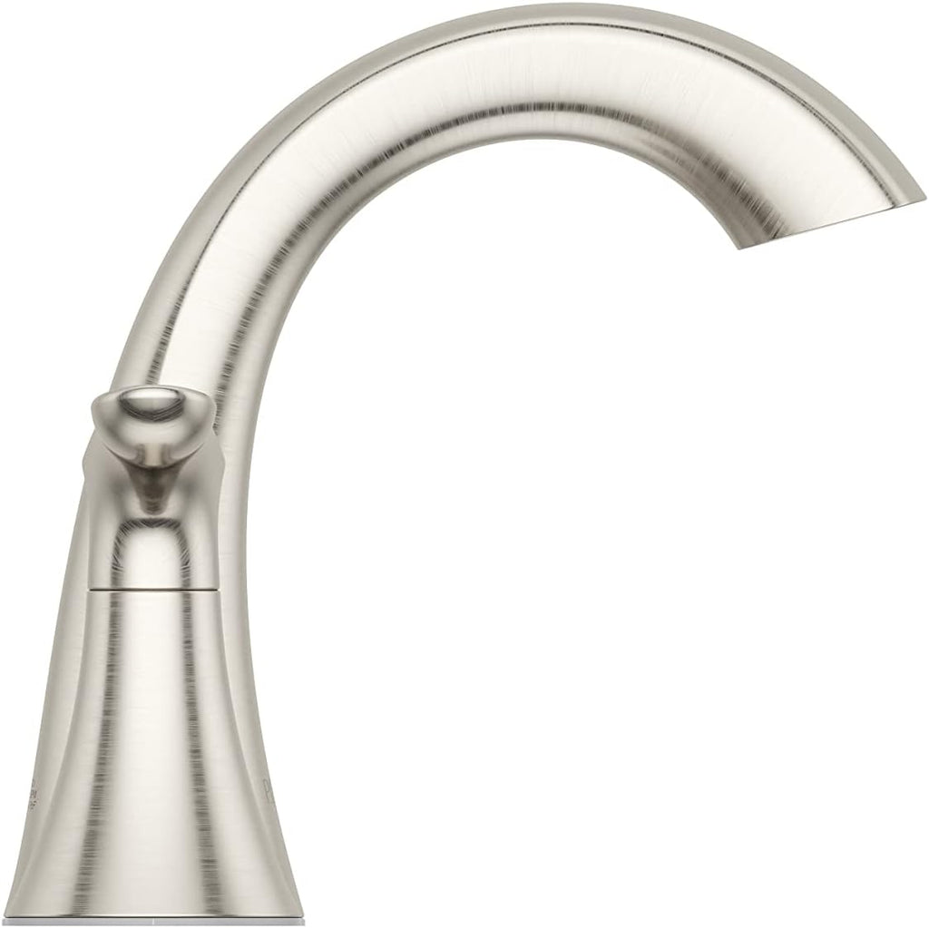 Pfister Weller Bathroom Sink Faucet, 8-Inch Widespread, 2-Handle, 3-Hole, Brushed Nickel Finish, LG49WR0K (Pack of 3)