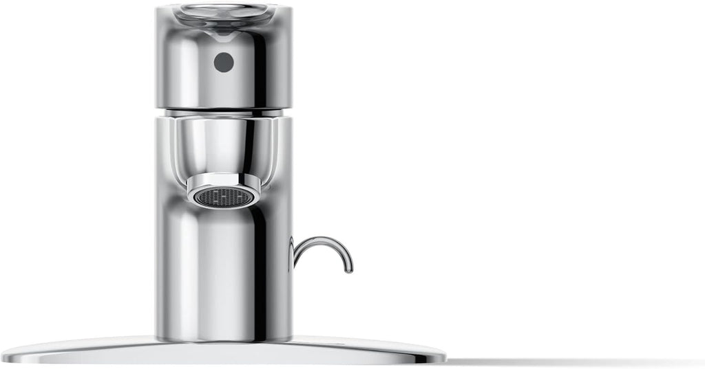 KOHLER 16027-4-CP July Single Handle Faucet for Bathroom Sink, Single-Hole Simple Installation, Polished Chrome