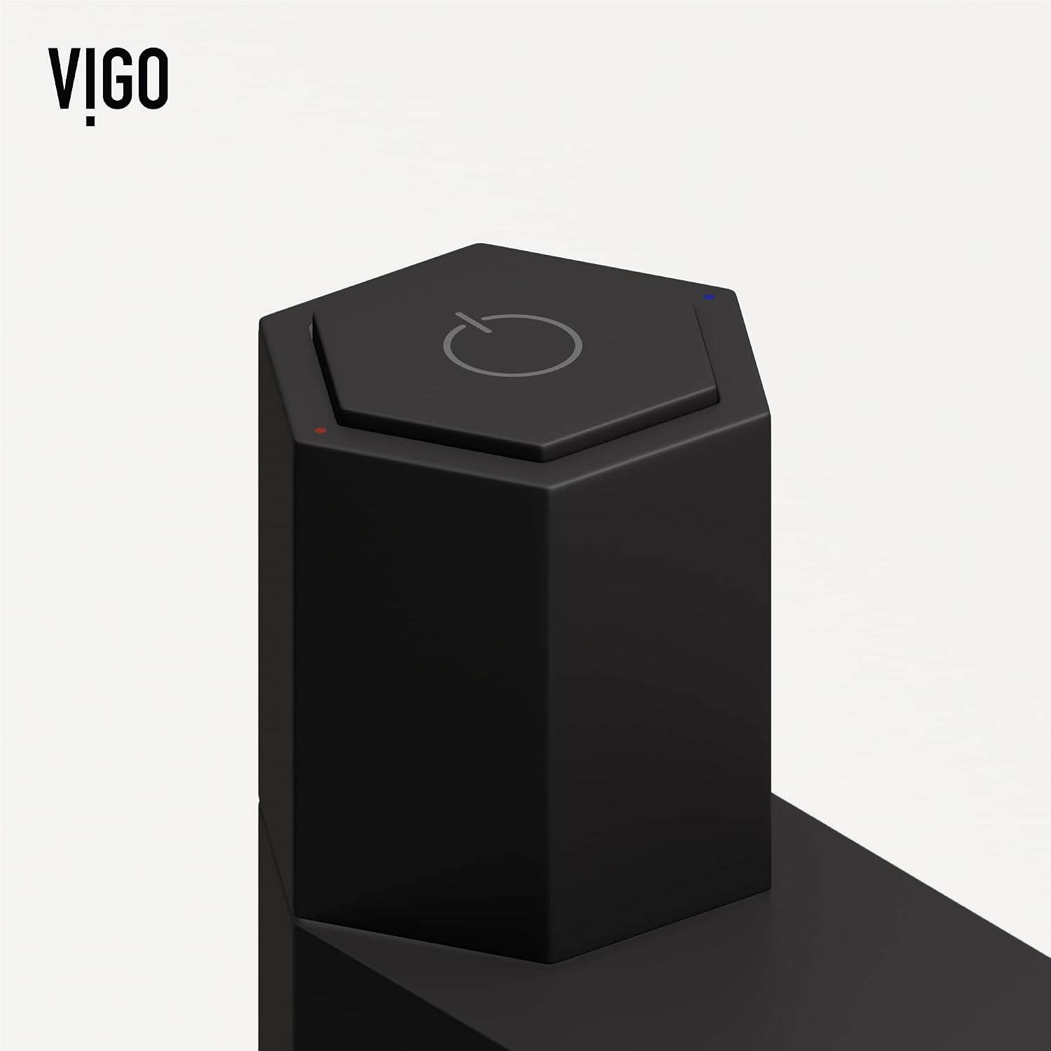 VIGO Nova Single-Handle Single-Hole Mount Bathroom Sink Faucet, 8-Inch, Matte Black, Modern Design, Solid Brass, 1.2 GPM WaterSense & Ceramic Disc Valve, Corrosion-Resistant