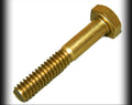 New Pack of 100 Pcs Solid Brass hex Head Cap Machine Screws Kit Machine Bolt Kits 1/4-20 X 5/8' inch Set Warranity by Pr-Merchant