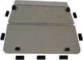 3G Tinted Folding Golf Cart Windshield (Tapered style) for Club Car DS 2000-2007, Drivers Side, Acrylic, 3/16' Thick
