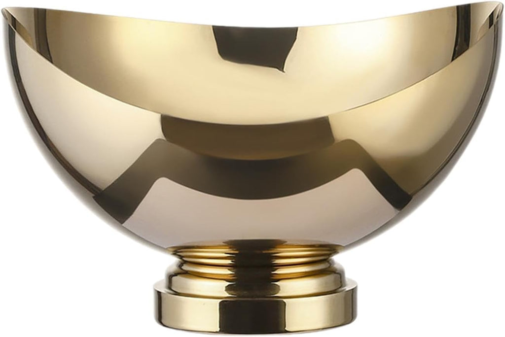 Stainless Steel Ice Bucket Beverage Tub Ice Tub Container Drink Chiller Practical Cooling Container Drink Bucket for Holiday, Gold(Gold)