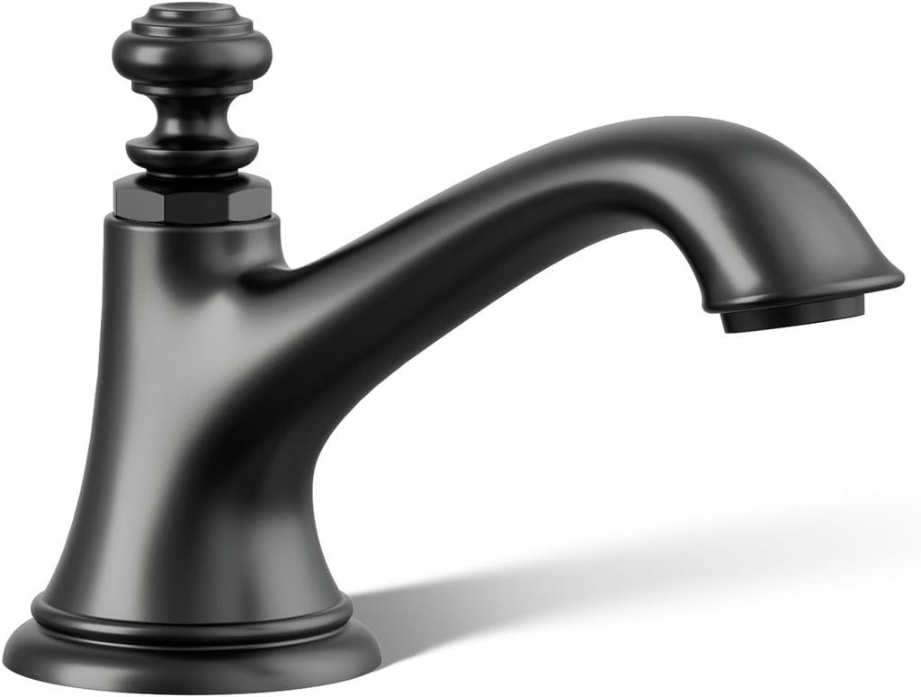 Kohler 72759-BL Artifacts® with Bell Design Bathroom Sink Faucet spout with Bell Design, 1.2 gpm, Matte Black