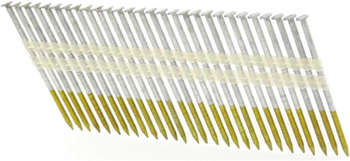 3-1/2' x .131 Ring A153-D HDG Strip Nails 21-DEG Plastic 2,000ct