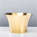 Ice Bucket Champagne Bucket Ice Bucket Container Large Stainless Steel Champagne Ice Wine Basin Party Ice Bucket for Home Bar, Chilling Beer and Wine Ice Bucket Beverage Tub (Color : 1)