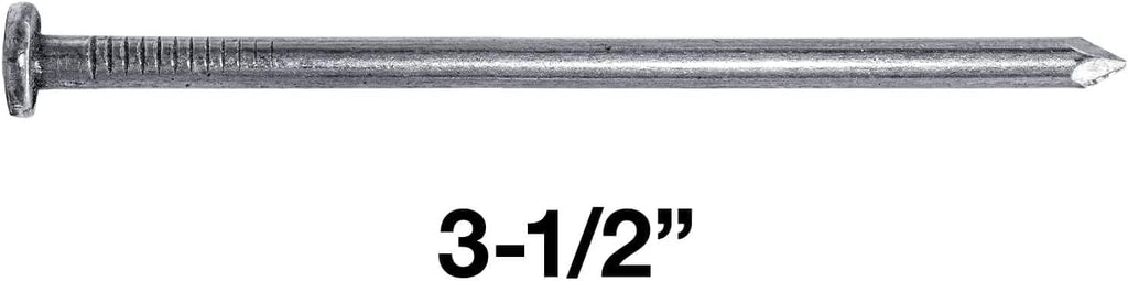 3-1/2 Inch Bright Common Nail (16D) 45 pounds ~2085 Nails. Good for general construction projects