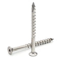Square Drive Deck Screws 305 Stainless Steel Bugle Head Type 17 Point - #10 x 3-1/2' Qty-250