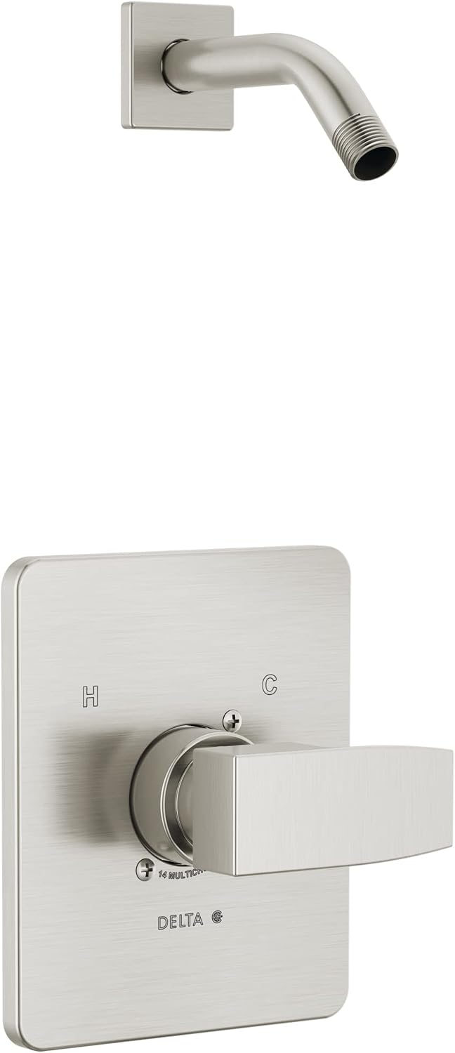 Delta T14267-LHD-PP Modern Shower Only Trim Package - Less Shower Head - Brilliance Stainless