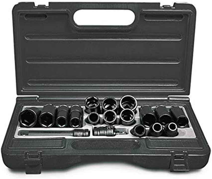 Ingersoll Rand SK4M14LN 1/2' Drive Metric Universal Impact Socket Set (14 Piece)