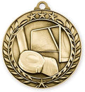 Express Medals Various Styles 1 to 50 Pack of Gold Ice Hockey Medals Trophy Award with Neck Ribbon Medal Trophies Gift Prize