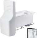 DA97-08223D Ice Bucket Assembly Compatible with Samsung RS25J500DSG RS25J500DSR RS261MDRS RS261MDWP Refrigerator Ice Maker Tray, Replaces DA97-08223A DA97-08223B 2309715 Ice Container