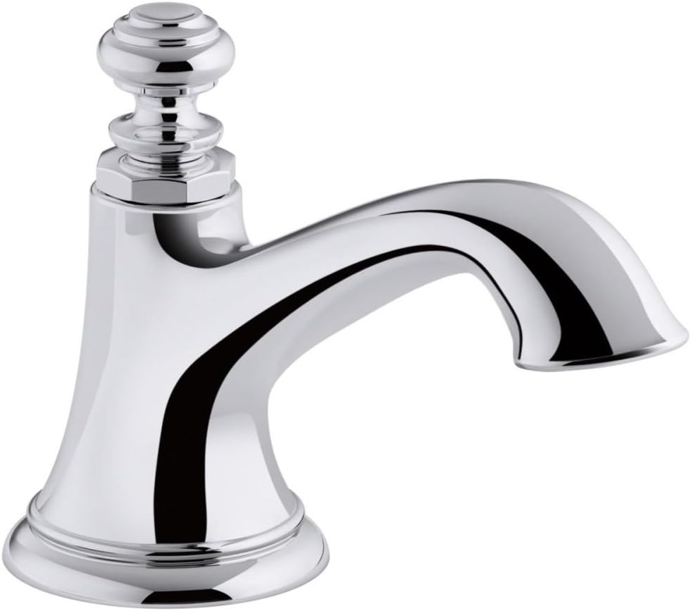 Kohler 72759-CP Artifacts® with Bell Design Bathroom Sink Faucet spout with Bell Design, 1.2 gpm, Polished Chrome