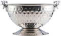 Ice Bucket Champagne Bucket Ice Buckets for Parties, Deer Head Stainless Steel Ice Pails, Large Golden Champagne Basin Bar KTV Ice Wine Bucket High-End Decoration Ice Bucket Beverage Tub (Color : Bra