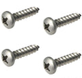 Pan Head Sheet Metal Screws 316 Stainless Steel Marine Grade #10X1' 250 Pcs self Tapping Screws Metal B2B