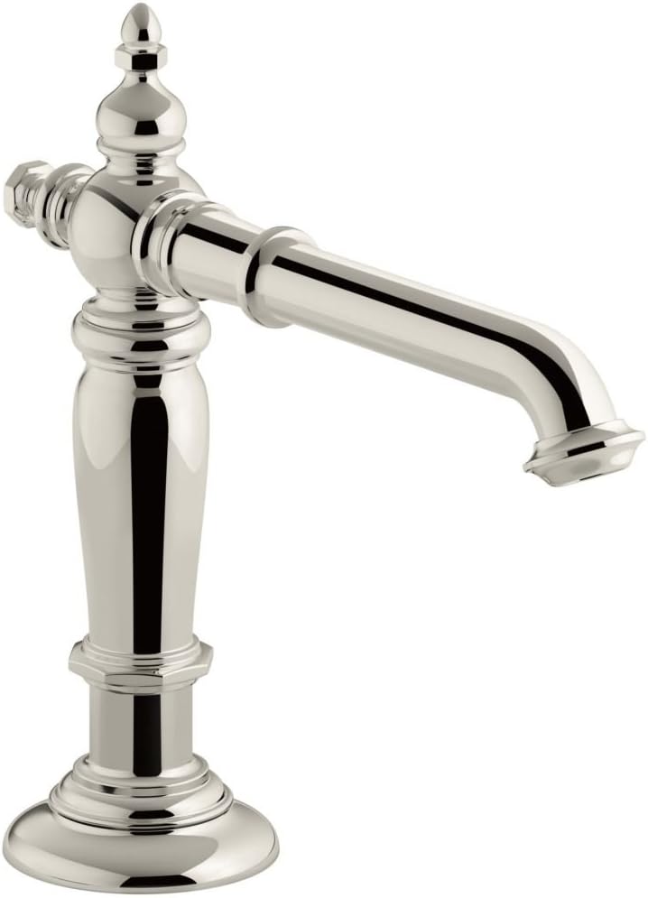 Kohler 72760-SN Artifacts® Bathroom Sink Faucet spout with Column Design, 1.2 gpm, Vibrant Polished Nickel