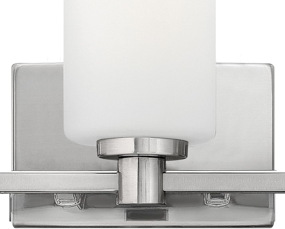 Hinkley Karlie Transitional Three Light Bathroom Vanity Fixture, Brushed Nickel
