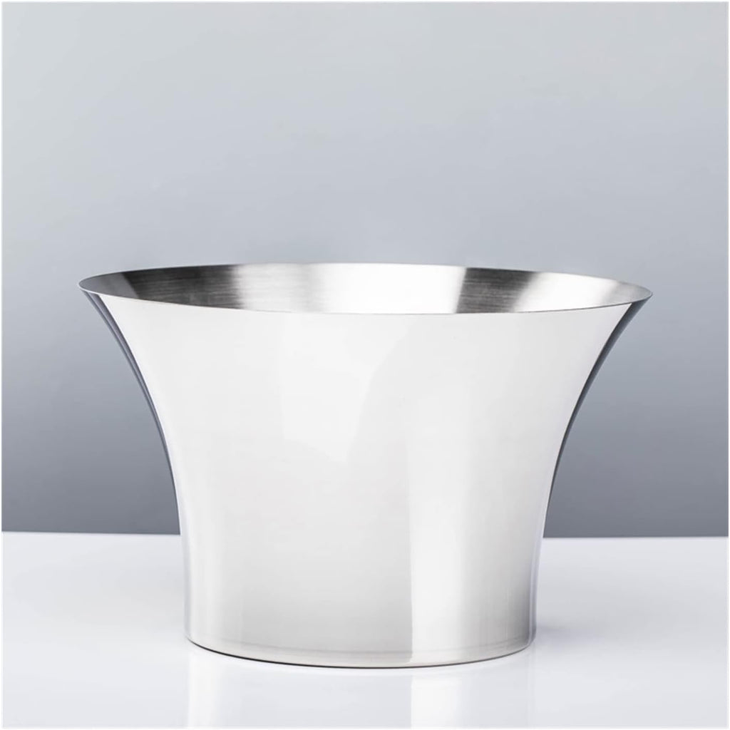 Ice Bucket Champagne Bucket Ice Bucket Container Large Stainless Steel Champagne Ice Wine Basin Party Ice Bucket for Home Bar, Chilling Beer and Wine Ice Bucket Beverage Tub (Color : Brass)