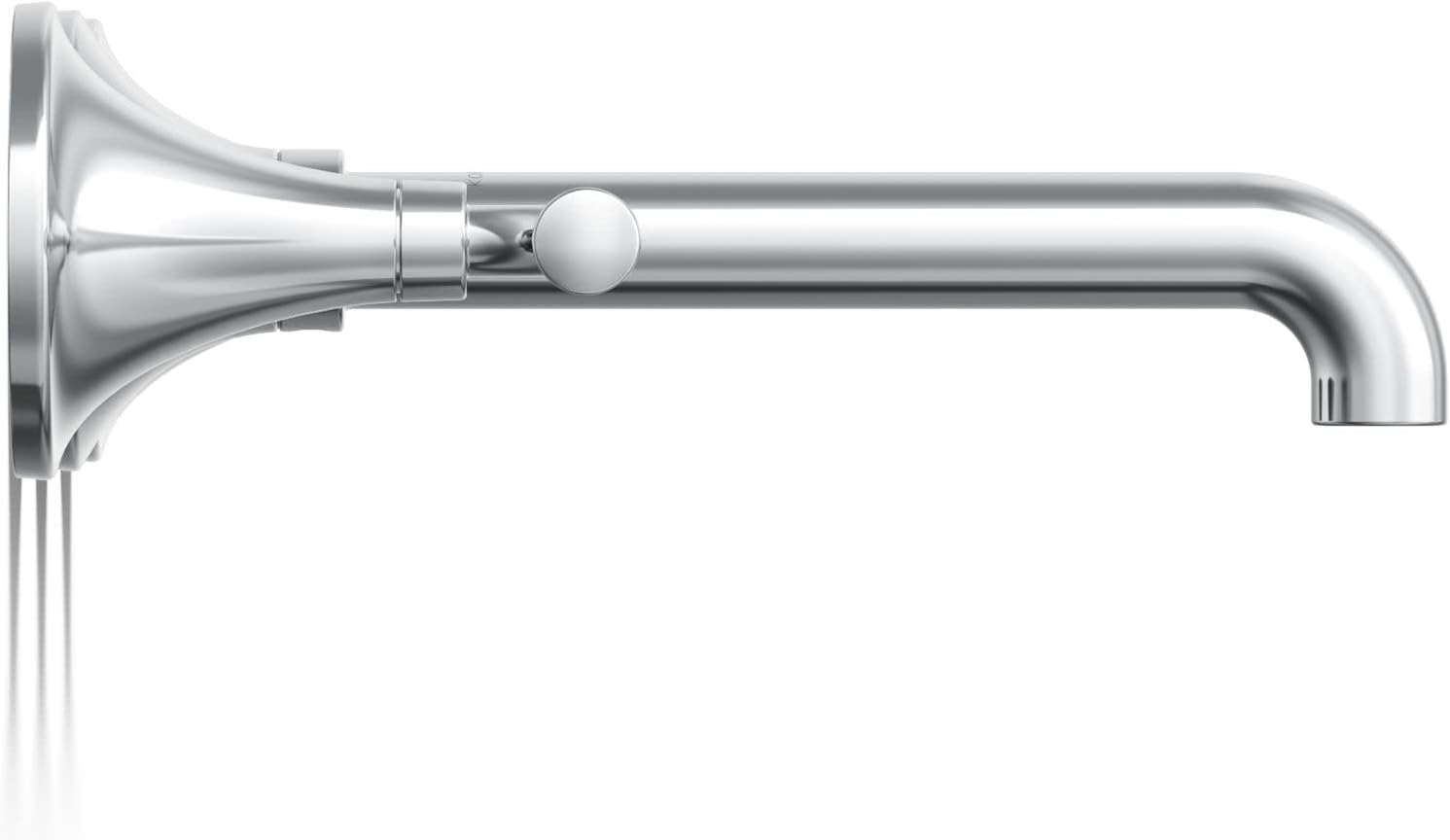 Kohler T26439-4-CP Tone Wall-Mount Bathroom Sink Faucet Set, Bathroom Faucet with Two Lever Handles, Polished Chrome