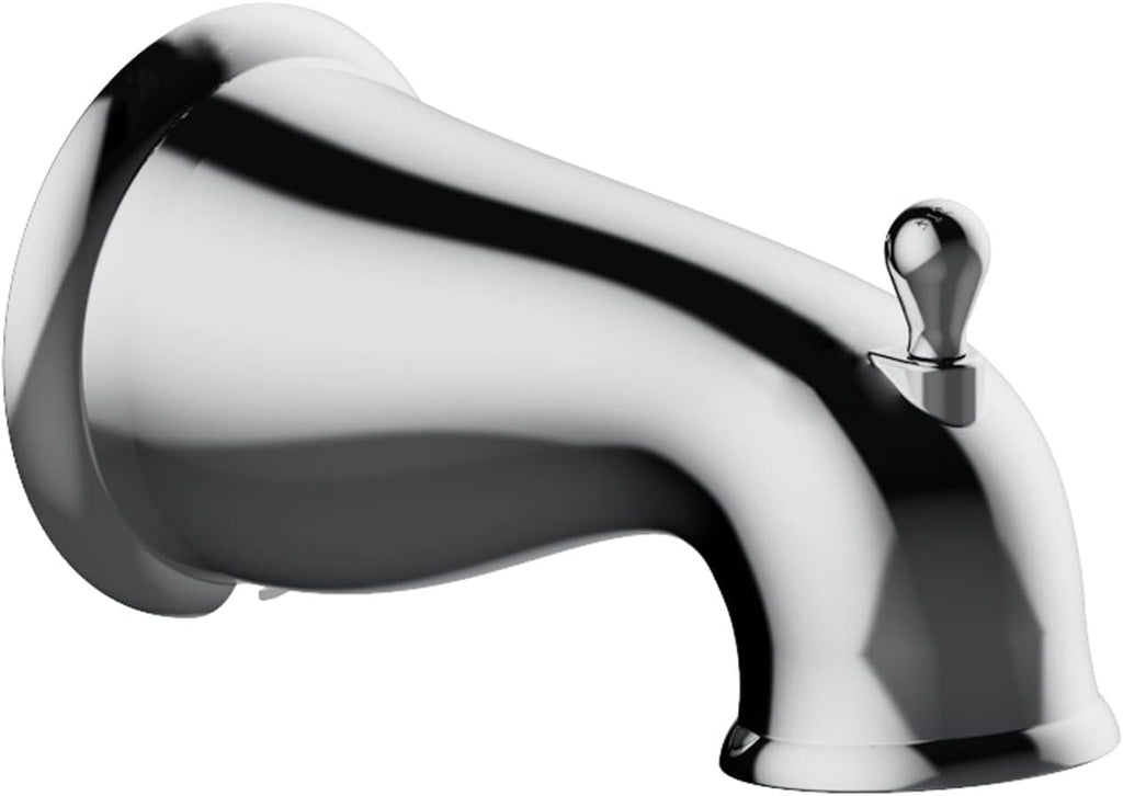 Oakmont Bath and Shower Trim Kit with Valve, Dual-Handle, High-Pressure Shower Head, Water-Saving, Polished Chrome, WaterSense Certified – Design House, 595694