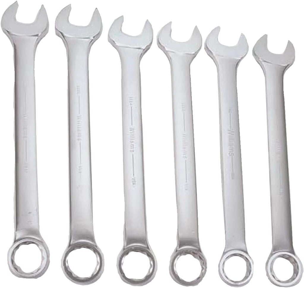 Williams WS-1175 6-Piece Super Combo Wrench Set