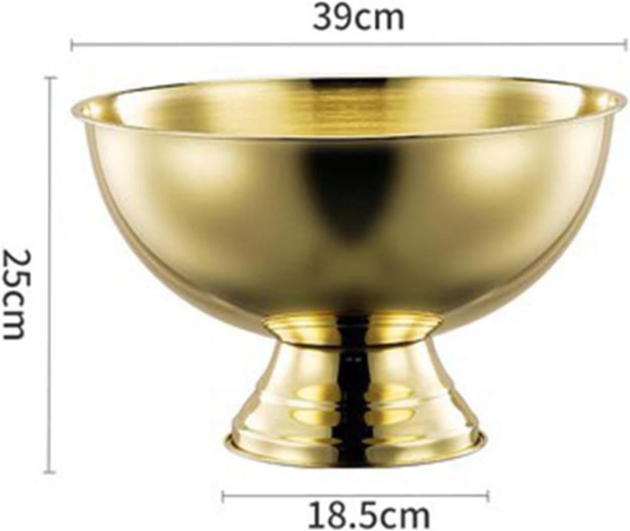 Ice Bucket for Party Sturdy Wine Cooling Bucket Large Capacity Stainless Steel Ice Bucket Party for Barbecue Holiday Wedding