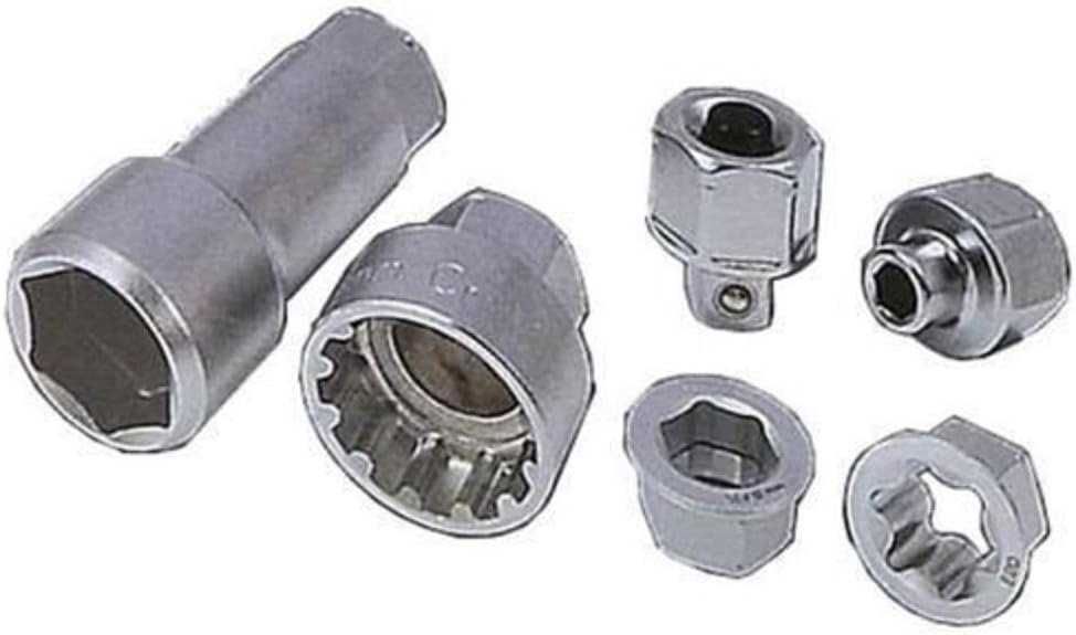 Bahco - S530T Pass-Through Socket Set of 53 Metric 1/2in D