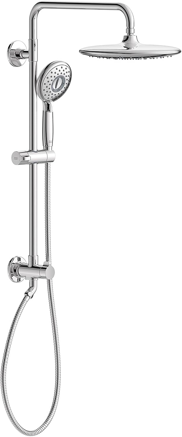 American Standard 1029070000 Spectra Versa 24-Inch 4-Function Retrofit Shower System with Rain Shower Head with Handheld Sprayer, 1.8 GPM, Polished Chrome