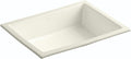 KOHLER K-2882-96 Verticyl Rectangle Undercounter Bathroom Sink, Biscuit