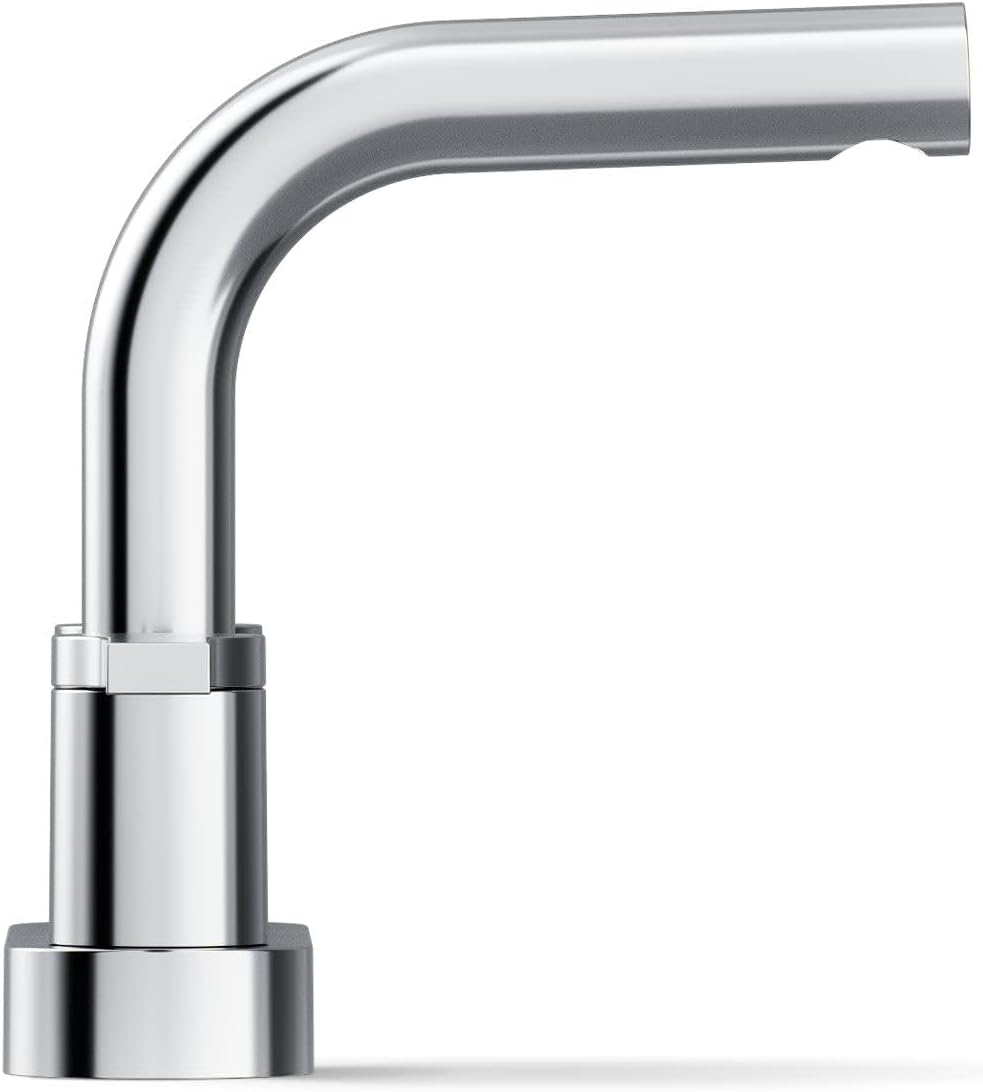 KOHLER K-33591-4-CP Elate® Centerset Bathroom Sink Faucet, Bathroom Faucets, 1.2 GPM, Polished Chrome
