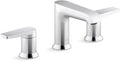 Kohler K-37893-4-CP Hint® Widespread Bathroom Sink Faucet, Bathroom Faucets, 1.2 GPM, Polished Chrome
