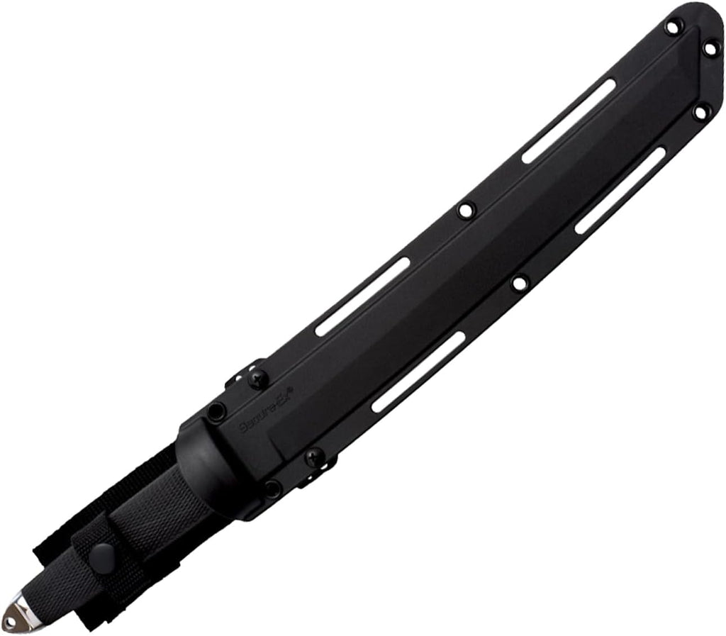 COLD STEEL Magnum Tanto VG-10 San Mai Razor-Sharp Blade Kray-Ex Handle Military Tactical Fixed Blade Knife w/Secure-Ex Sheath