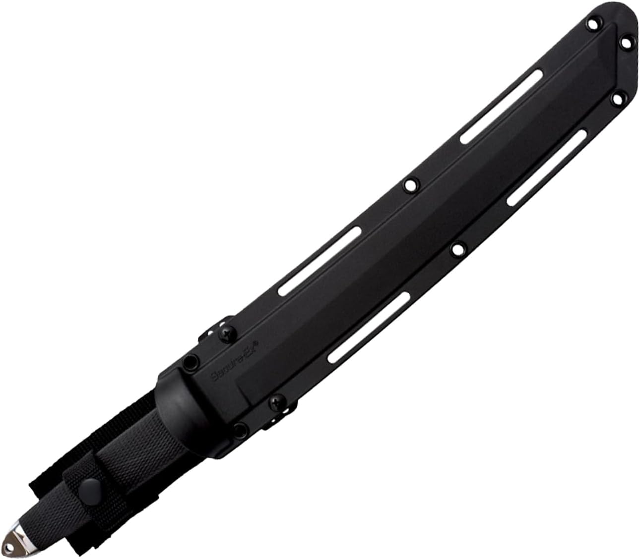 COLD STEEL Magnum Tanto VG-10 San Mai Razor-Sharp Blade Kray-Ex Handle Military Tactical Fixed Blade Knife w/Secure-Ex Sheath