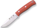 Joker Bushcraft Sports Knife Lynx 111, Blade 4.13 inches of Böhler N695, Available in different case and handle options, Tool for Fishing, Hunting, Camping and Hiking (Walnut Wood, Kydex Sheath + FireStarter)