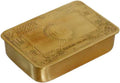Handmade Vintage Brass Decorative Storage Box High Grade Jewelry Box Small Jewelry Box Organizer Portable Necklace Jewelry Finishing Box for Home Travel,