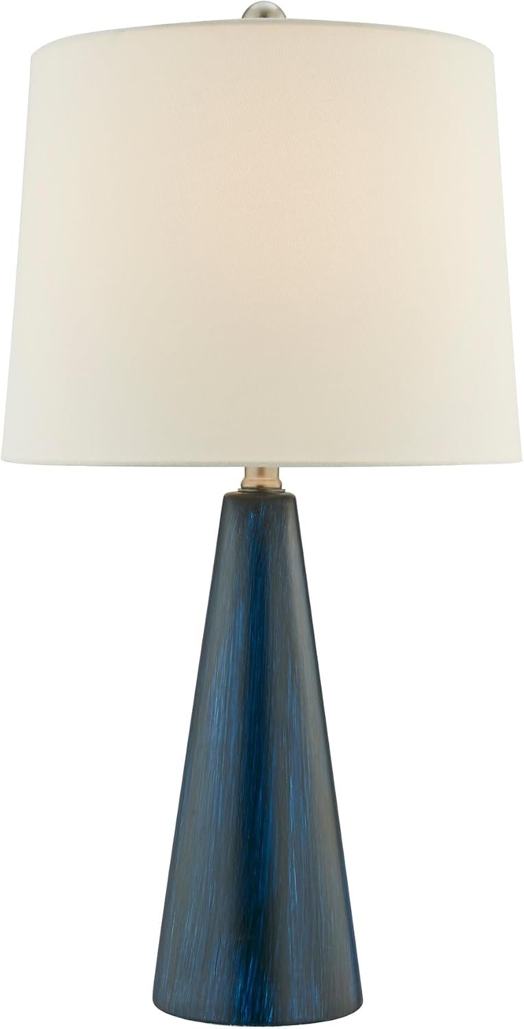 Lite Source Pillan 24 1/4' Blue Ceramic Table Lamps Set of 2