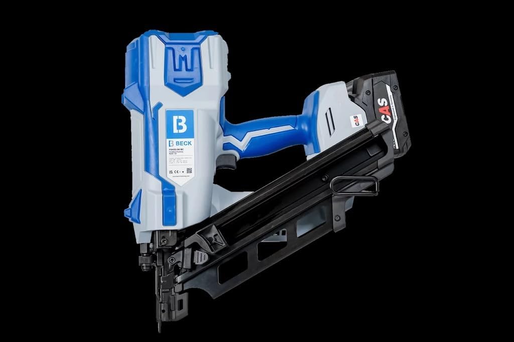 BECK FASCO FSN33-90 BC CAS Cordless 33° Framing Nailer Kit with 2 Batteries & Charger – TTS Products