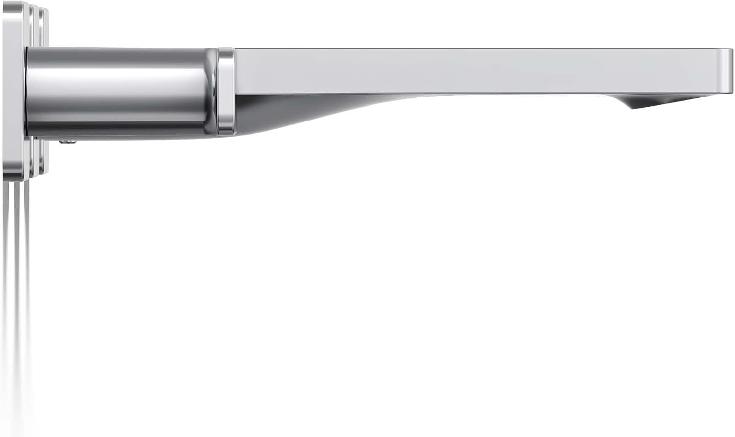 Kohler T23491-4-CP Parallel Two-Handle Wall Mount Bath Faucet Trim with Lever Handles, Polished Chrome
